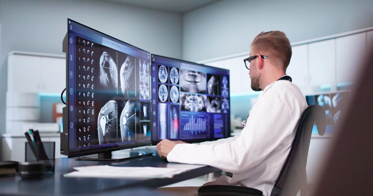 Advanced medical imaging equipment for X-ray, CT scan, and MRI diagnostic procedures